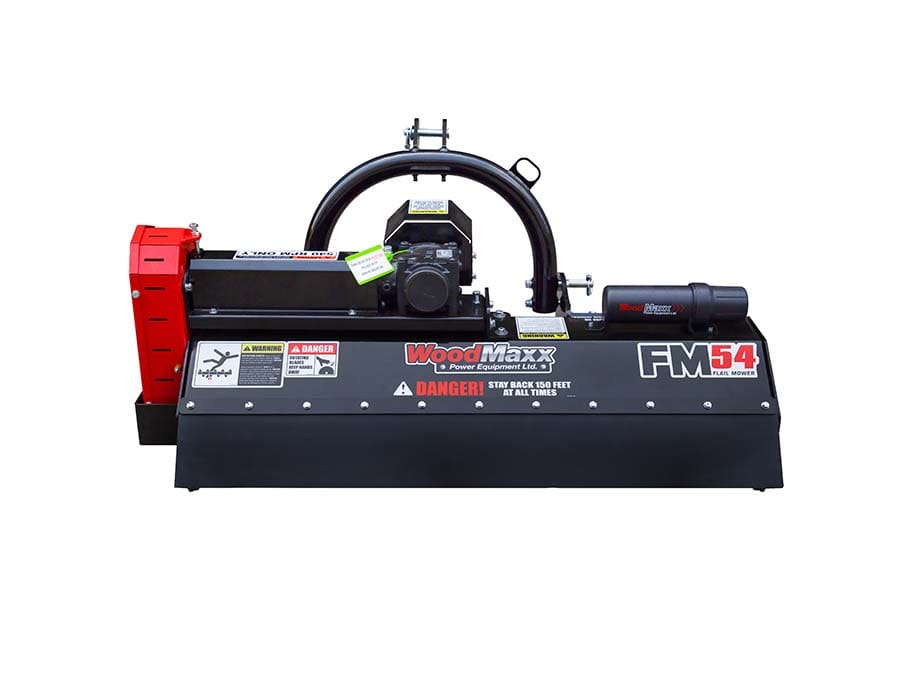 FM-54 Flail Mower | 4' Cutting Width PTO Mower | WoodMaxx