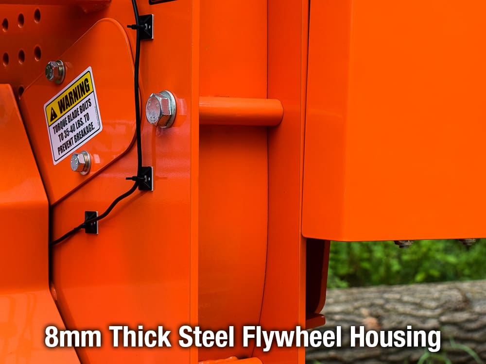 WoodMaxx 8" PTO Chipper, PTO Wood Chippers, Heavy Duty Gear Box WoodMaxx