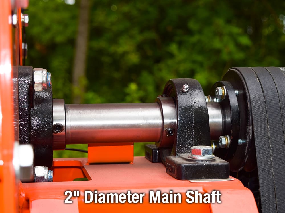 WoodMaxx 8" PTO Chipper, PTO Wood Chippers, Heavy Duty Gear Box WoodMaxx