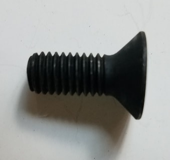 M8x1.25x20 Flat head cap screw GR 8.8 (full thread)