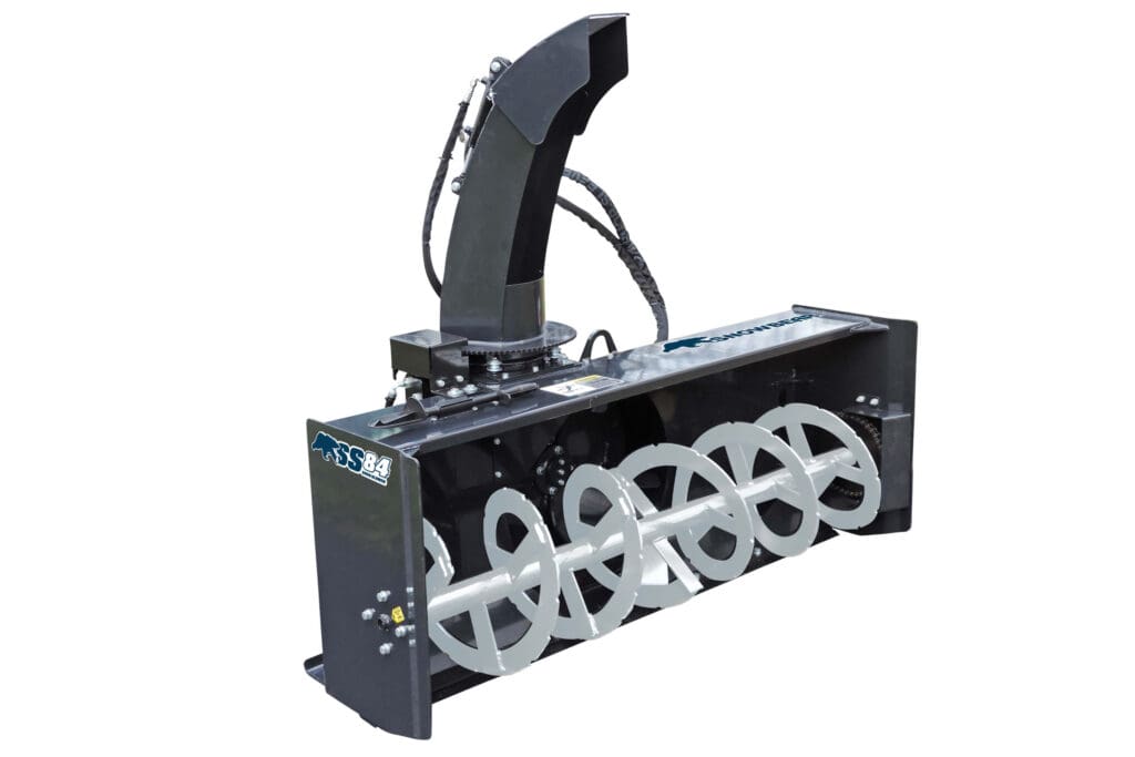 Skid Steer Snow Blower, PTO Snow Blower - WoodMaxx