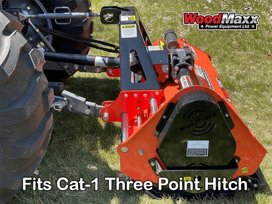 Flail Mower with Hydraulic Side Shift FM-62H | WoodMaxx