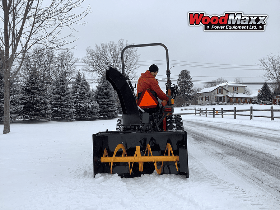 PTO Snow Blowers WoodMaxx 48 Inch Snow Blower