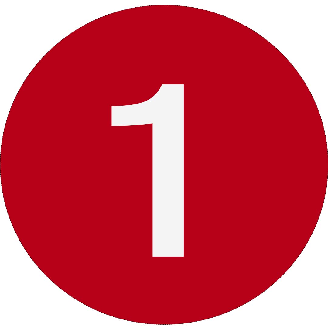 woodmaxx-number-1 Red circle with white number 1, indicating priority on TaskMaster's homepage.